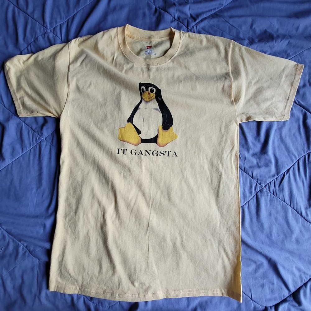 Hanes, M, Penguin "It's Gangsta"